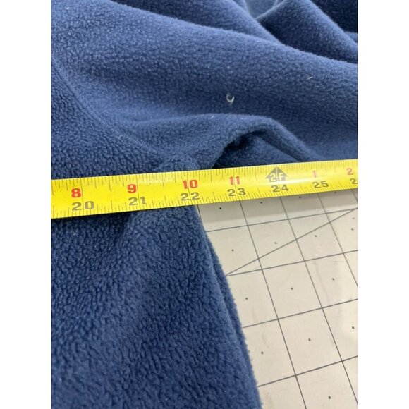 Vintage Disney Classic Mickey Fleece Jacket w/ Hood Women’s Sz. L Blue & White - Picture 6 of 13